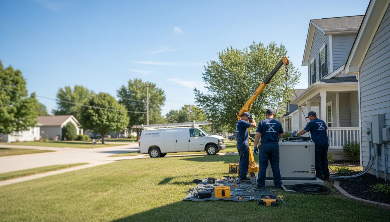 Generator Installation in College Station, TX near me